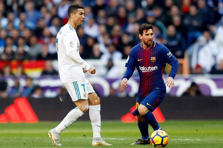 Как Месси и Роналду играли друг против друга в Испании: лучшие матчи с участием суперзвёзд футбола