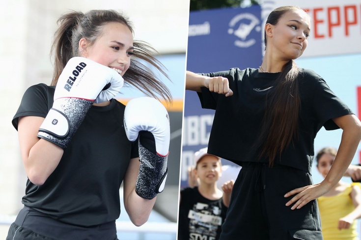 Загитова училась боксировать, Щербакова танцевала макарену. Лучшие фото Дня спорта - Чемпионат