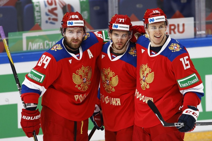 Сборная России обыграла Казахстан в матче на Кубке Первого канала 6:2, счёт матча, обзор матча