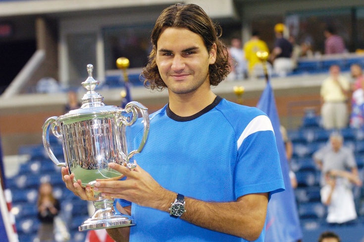 US Open, Роджер Федерер пять раз подряд выиграл титул в Нью-Йорке, звания непобедимого его лишил Новак Джокович