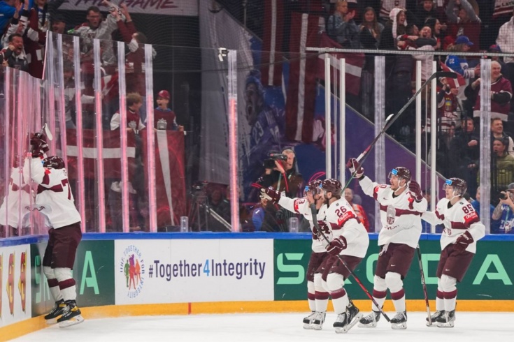 Чемпионат мира по хоккею — 2023, сборная Латвии обыграла США в матче за третье место, результат, обзор, видео голов