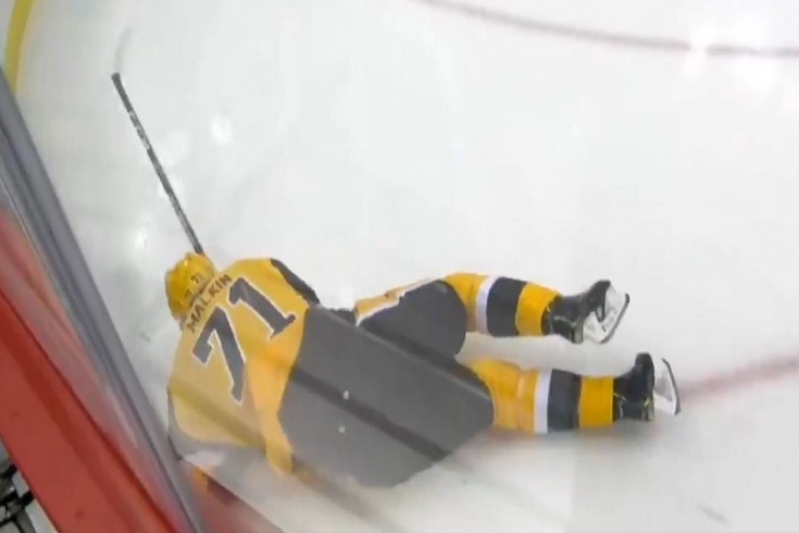 «Питтсбург» — «Бостон» — 1:2, видео, голы, обзор матча регулярного чемпионата НХЛ, видео травмы Малкина