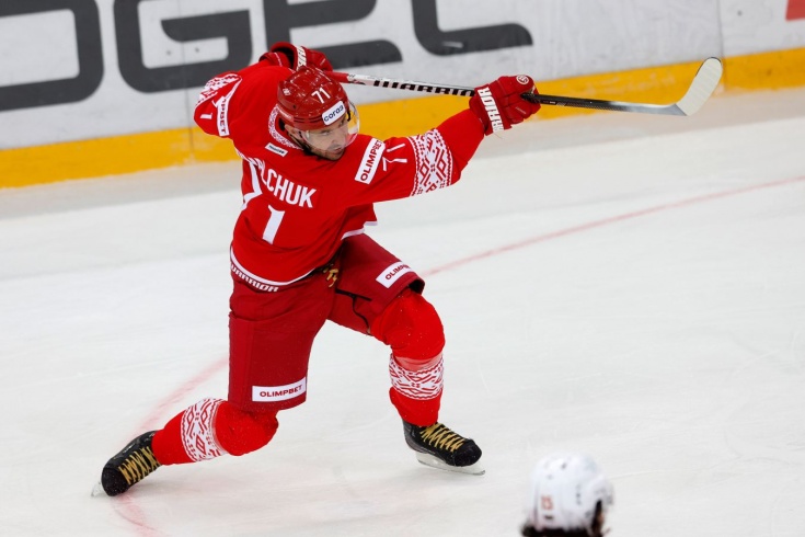Как Илья Ковальчук дебютировал за «Спартак» в КХЛ в матче с «Куньлунем», 24 декабря 2023 года
