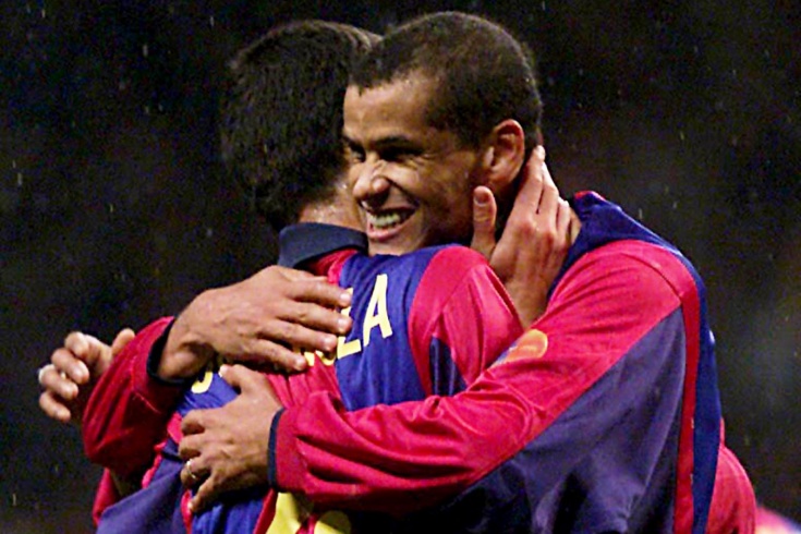 Ривалдо сделал хет-трик и принёс «Барселоне» победу над «Валенсией» ударом через себя в 2001 году, как это было, видео