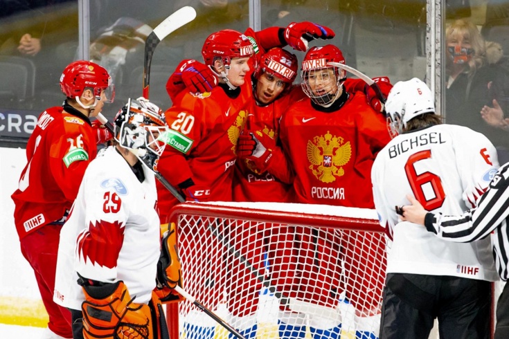 Молодёжный чемпионат мира 2023 года в Канаде, как Россия одержала последнюю победу на МЧМ, Россия — Швейцария — 4:2
