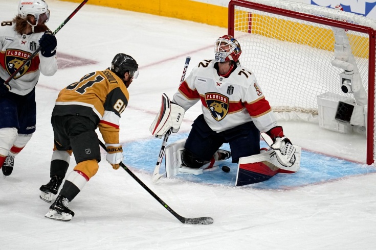 Как «Вегас» забивает Бобровскому в финале НХЛ, подробный разбор, видео