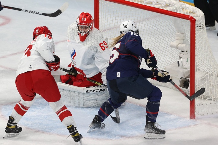 Олимпиада-2022 в Пекине, Россия — США — 0:5, отчёт о матче женщин, все голы