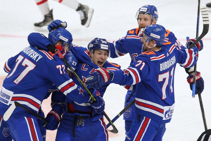 SKA beat Spartak and reached the West finals