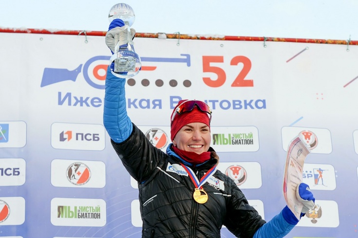 Биатлонистка Виктория Сливко отобралась в сборную России на Кубке IBU — на «Ижевской винтовке» ей нет равных