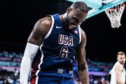 Робот Дюрант и неостановимый Леброн! США «вынесли» Сербию на ОИ-2024