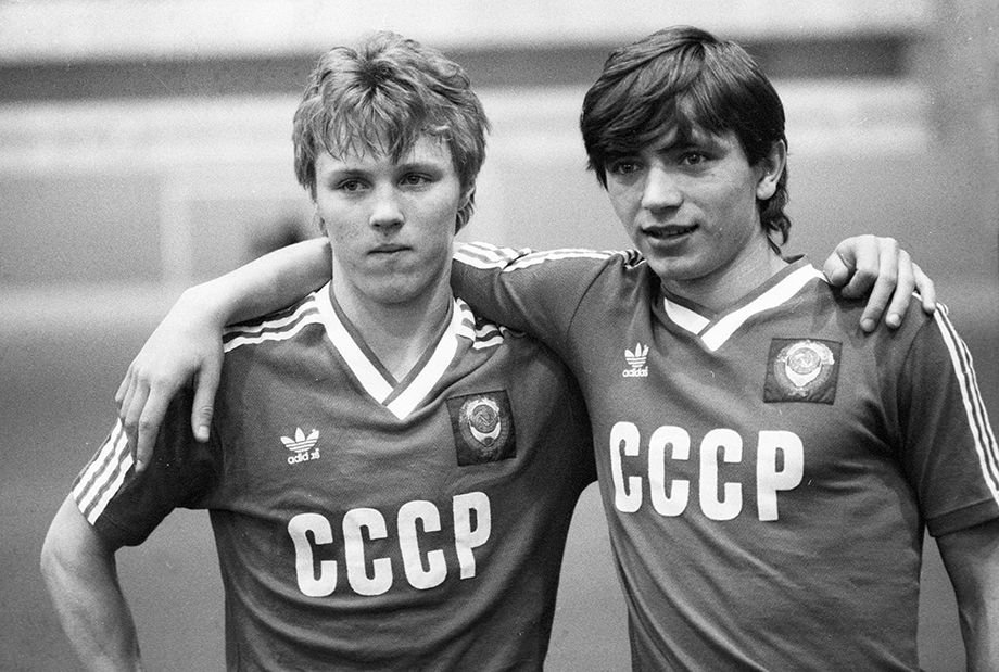 Два динамовских Игоря — Колыванов и Добровольский — в юности